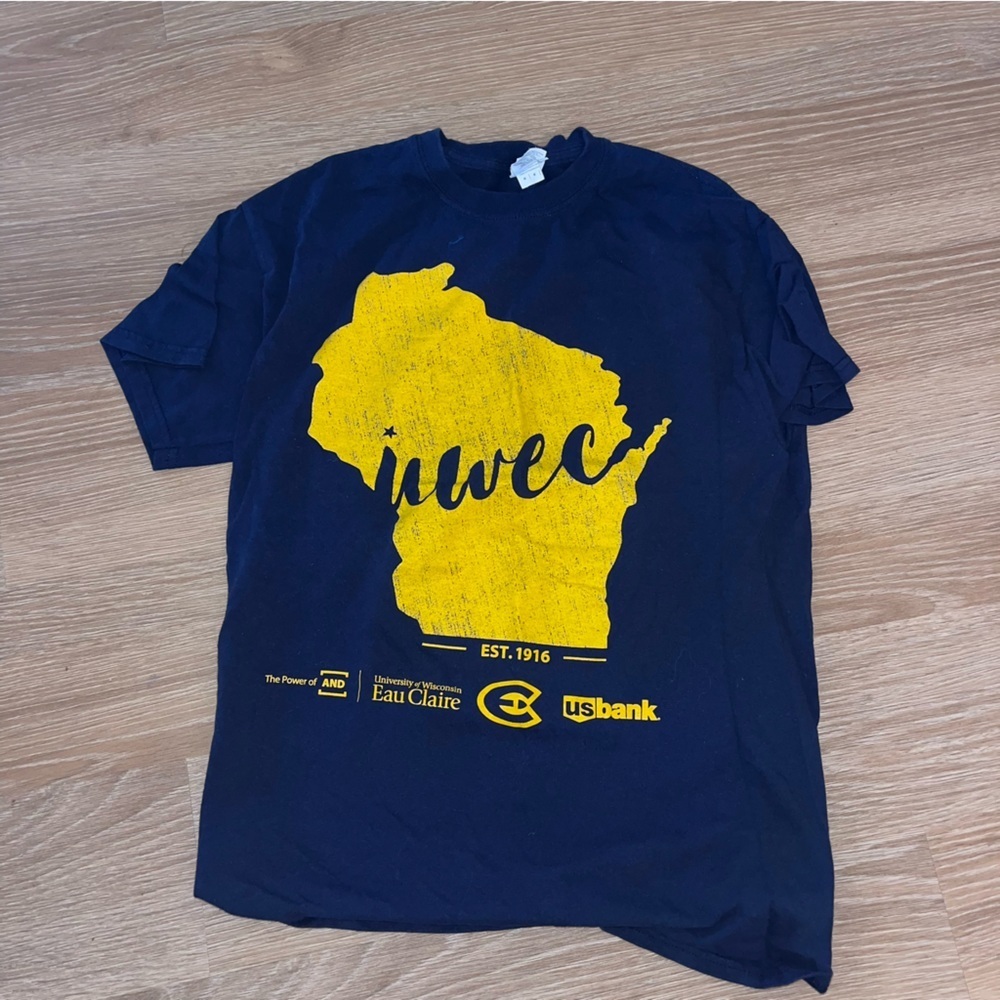 UW EAU CLAIRE WI STATE SHIRT